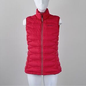 Eddie Bauer DOWN FILL Winter Puffer Parka Vest Size M